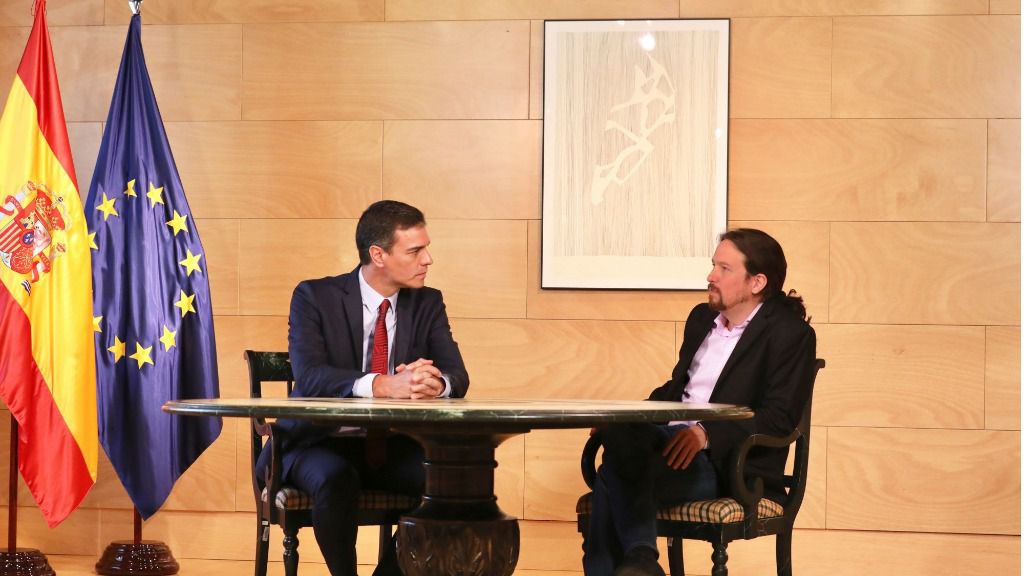 Pedro Sánchez y Pablo Iglesias