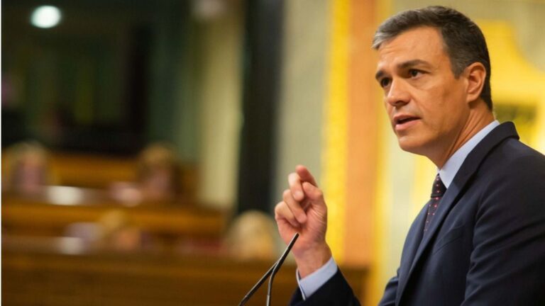 Pedro Sánchez en el Congreso de los Diputados