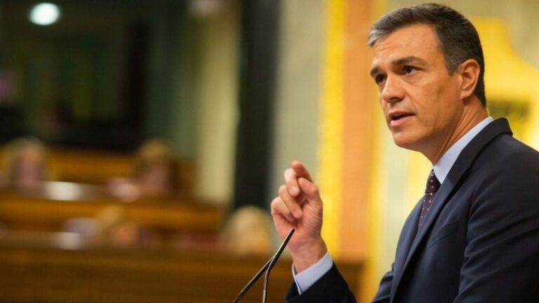 Pedro Sánchez en el Congreso de los Diputados