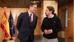 Pedro Sánchez y Pablo Iglesias