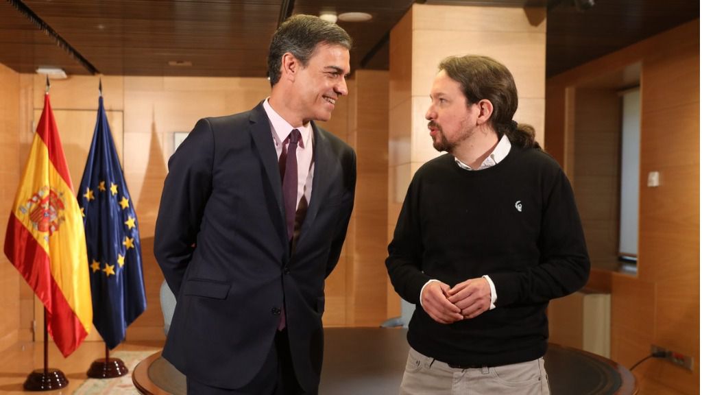 Pedro Sánchez y Pablo Iglesias