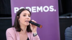 Irene Montero, portavoz de Podemos en el Congreso de los Diputados