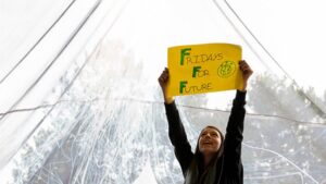 Manuela Martín “Mei”, activista climática de Fridays for Future España de 16 años