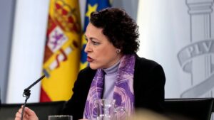 La ministra de Trabajo, Migraciones y Seguridad Social, Magdalena Valerio