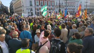 Las marchas de los pensionistas ‘desembarcan’ en Madrid