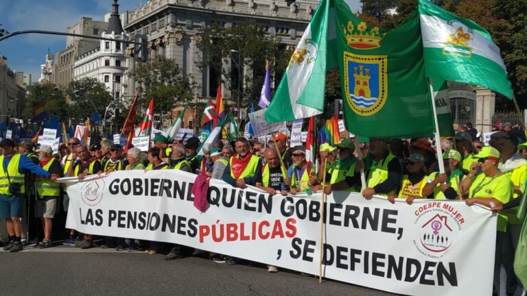 Manifestación pensionistas