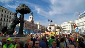 Las marchas de los pensionistas ‘desembarcan’ en Madrid