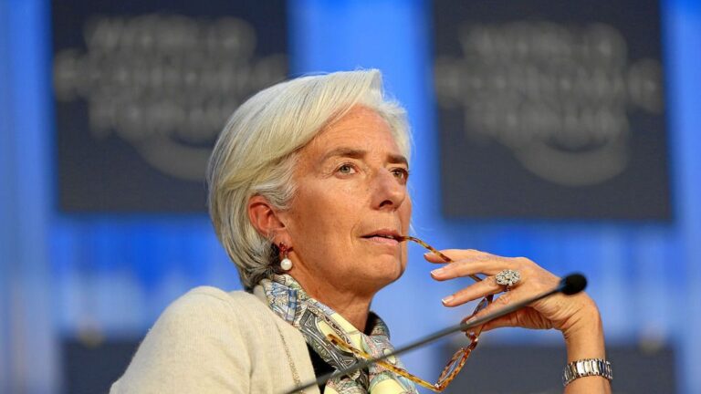 Christine Lagarde, directora gerente del FMI