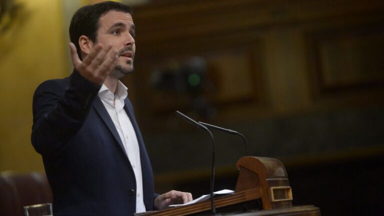 Alberto Garzón, diputado de Unidos Podemos