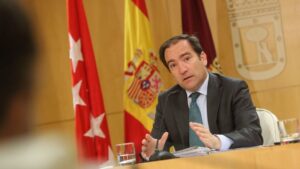Borja Carabante, delegado del Área de Medio Ambiente y Movilidad del Ayuntamiento de Madrid