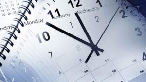 Calendario reloj