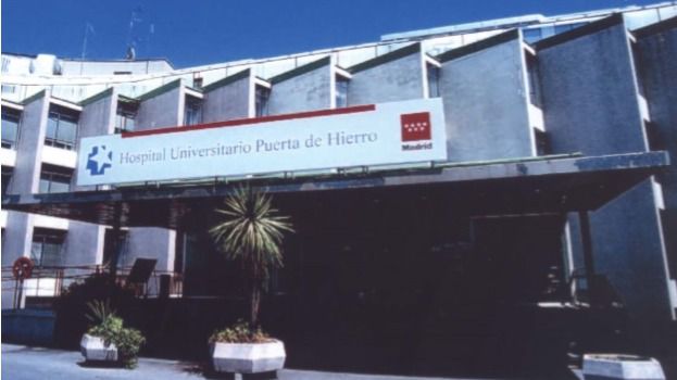 El antiguo Hospital Puerta del Hierro en los años de uso