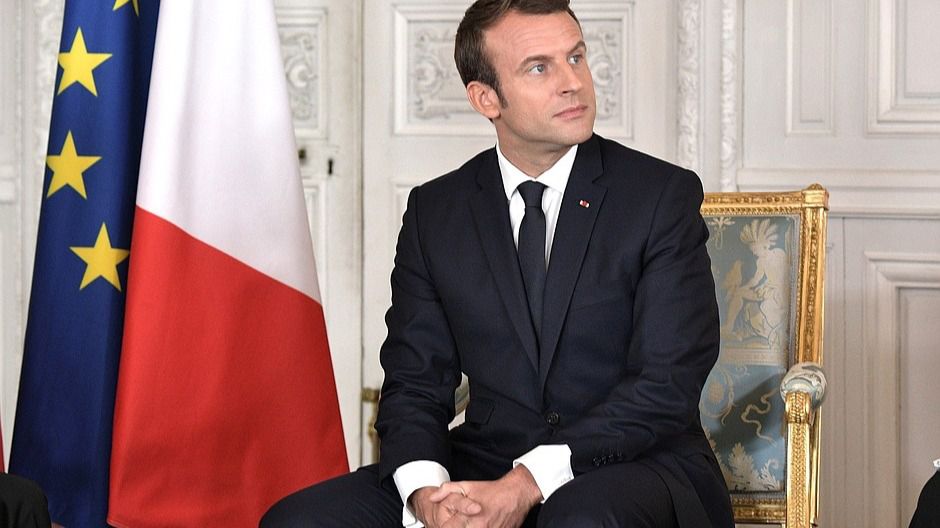 Emmanuel Macron, presidente de Francia