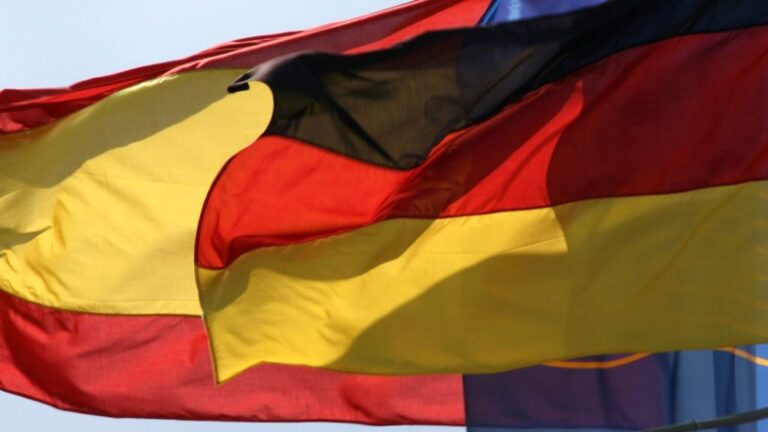Banderas de Alemania y España