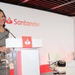 La presidenta de Banco Santander, Ana Botín, y el consejero delegado, José Antonio Álvarez