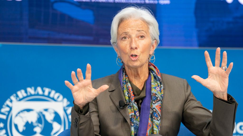 Christine Lagarde, presidenta del BCE