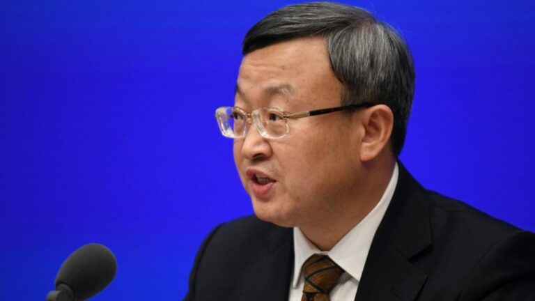 El viceministro de Comercio chino, Wang Shouwen, el 13 de diciembre de 2019 en Pekín