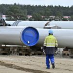 Las obras de construcción del gasoducto Nord Stream 2 en Lubmin, en el noreste de Alemania, en una imagen del 26 de marzo de 2019