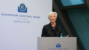 Christine Lagarde, presidenta del BCE