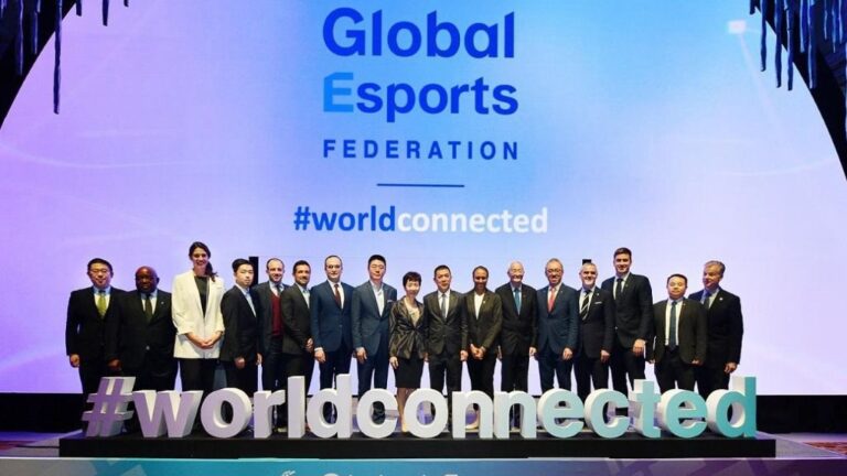 Presentación de la nueva GLobal Esports Federation en Singapur, China