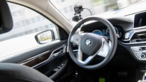 Vehículo de conducción autónoma de BMW