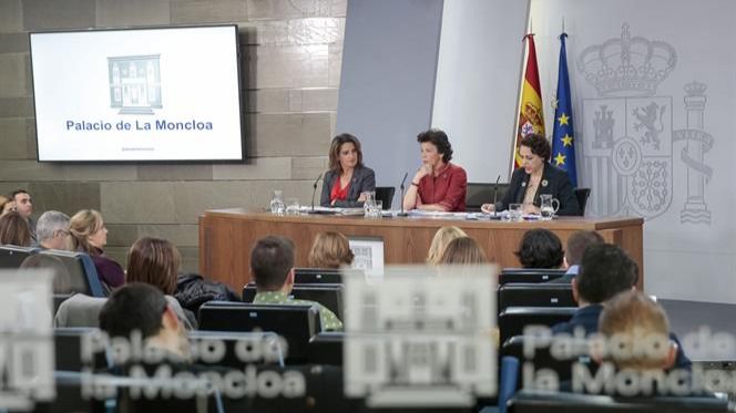 Rueda de prensa posterior al Consejo de Ministros