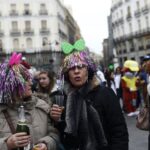 Celebración de las preuvas en la Puerta del Sol de Madrid