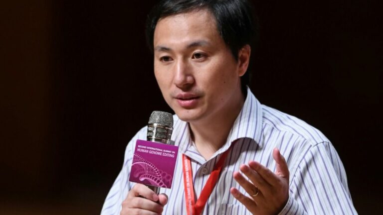 El investigador chino He Jiankui, en Hong Kong el 28 noviembre de 2018