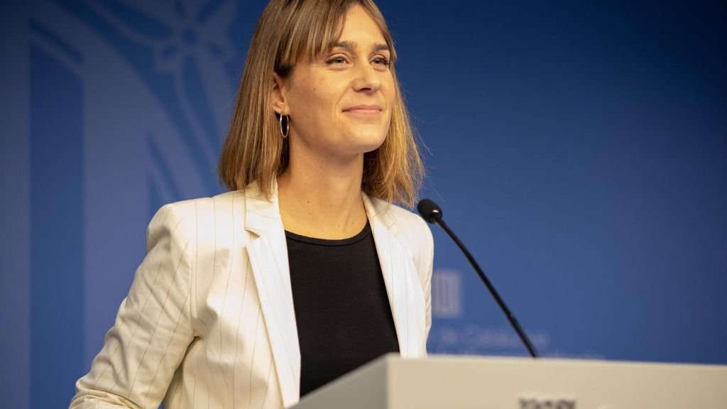 La presidenta de CatECP en el Parlament, Jèssica Albiac