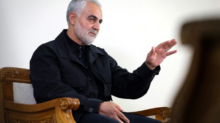 El general iraní Qasem Soleimani, el 1 de octubre de 2019 en Teherán