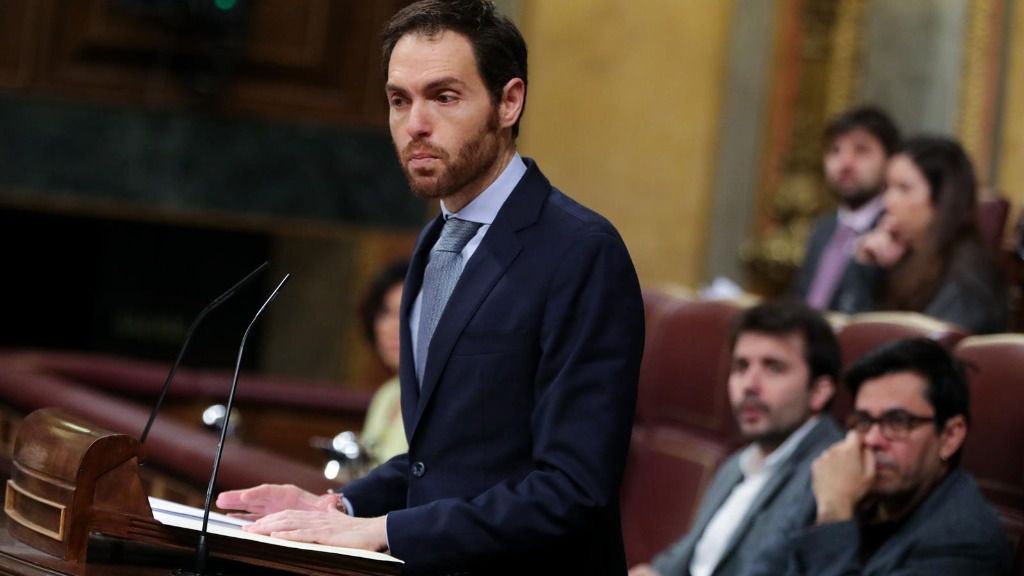 El portavoz de Unión del Pueblo Navarro (UPN) en el Congreso, Sergio Sayas