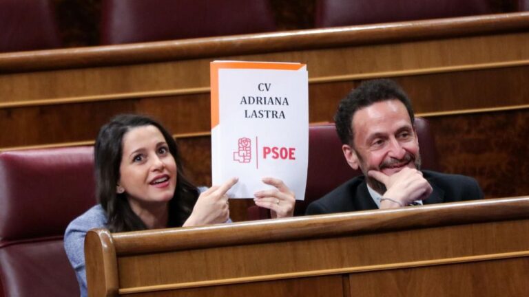 La portavoz de Ciudadanos en el Congreso, Inés Arrimadas