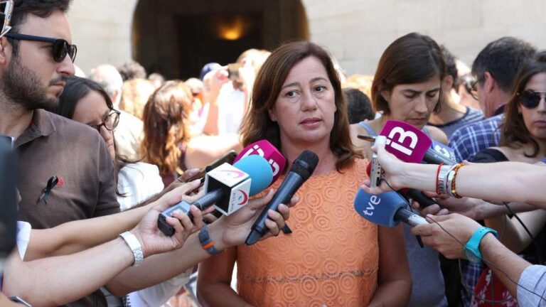 La presidenta del Govern balear, Francina Armengol