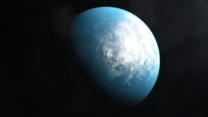 El planeta TOI 700 d (visto en una ilustración) es el primer planeta del tamaño de la Tierra en una zona habitable hallado por el satélite de la NASA TESS