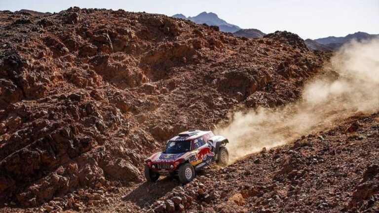 Carlos Sainz en el Dakar