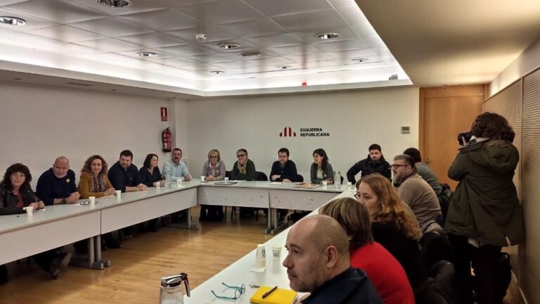 Reciente reunión de la Ejecutiva de ERC