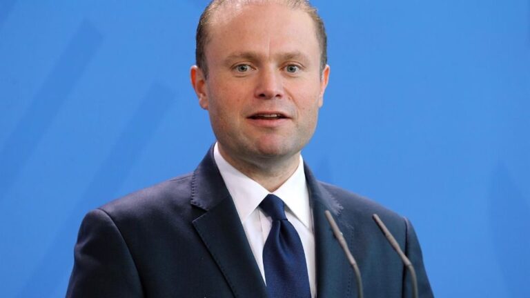 Imagen del primer ministro de Malta, Joseph Muscat