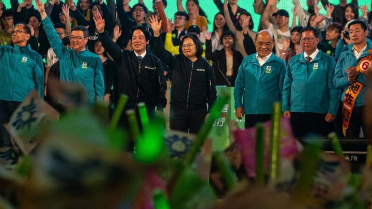 La presidenta de Taiwán, Tsai Ing Wen