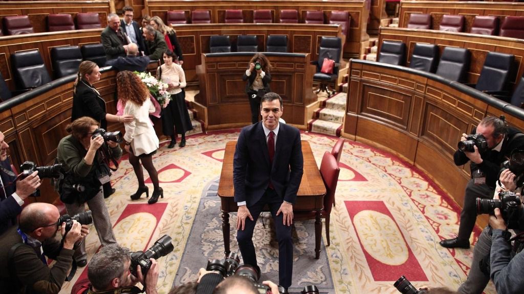 El presidente del Gobierno, Pedro Sánchez