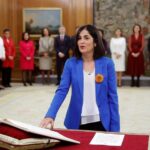La nueva ministra de Política Territorial y Función Pública, Carolina Darias