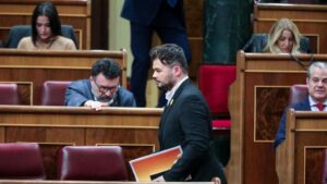 El portavoz adjunto de ERC en el Congreso de los Diputados, Gabriel Rufián