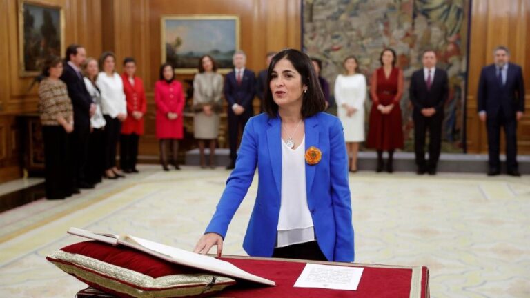 La nueva ministra de Política Territorial y Función Pública, Carolina Darias