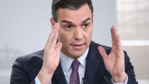 El presidente del Gobierno, Pedro S&aacute;nchez