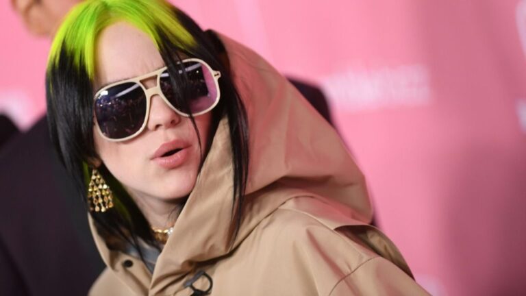 La cantante estadounidense Billie Eilish