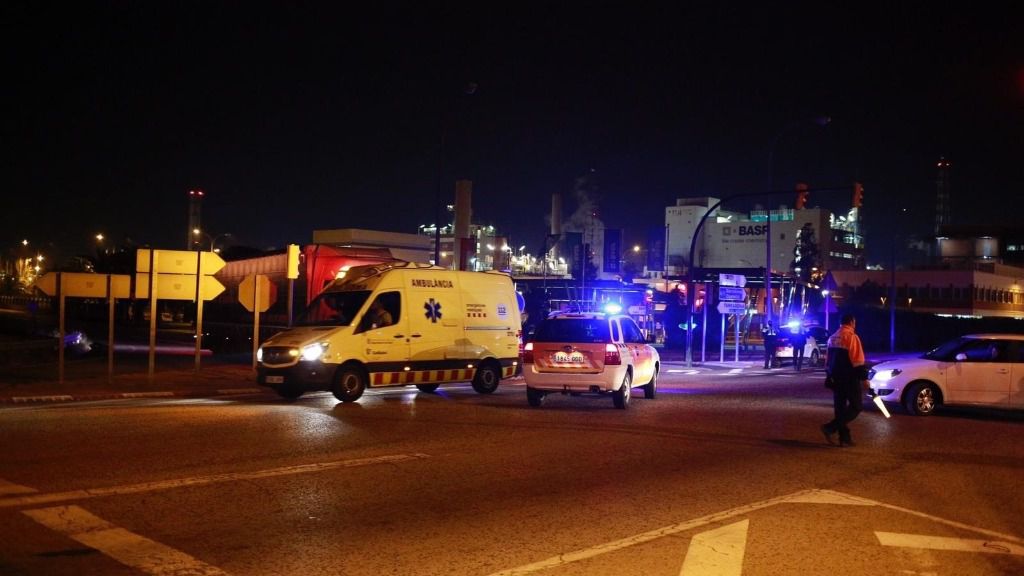 Explosión en una empresa química de La Canonja (Tarragona)
