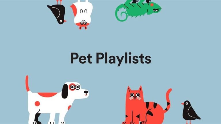 Listas de reproducción para mascotas de Spotify