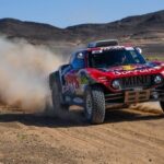 Carlos Sainz en el Rally de Marruecos