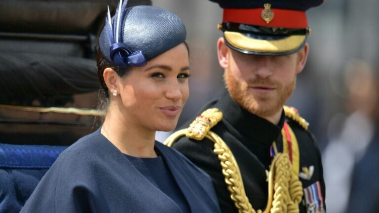 El príncipe Enrique y su esposa Meghan, Duques de Sussex, en foto tomada el 8 de junio de 2019, en Londres