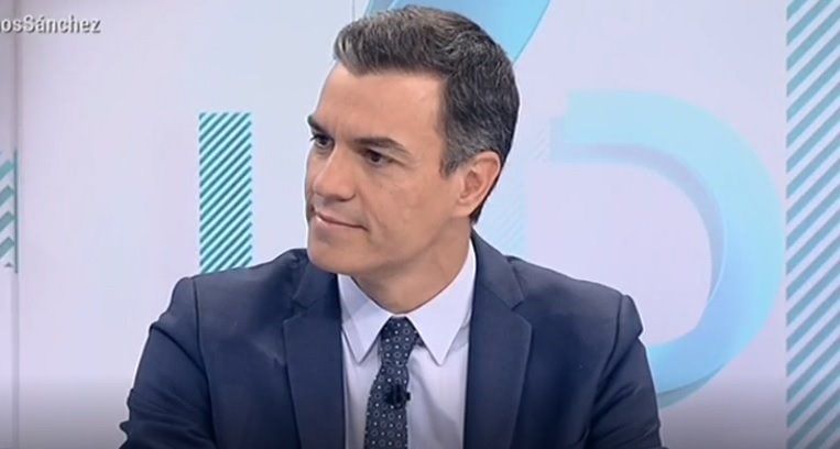 Entrevista en TVE al presidente del Gobierno en funciones, Pedro Sánchez