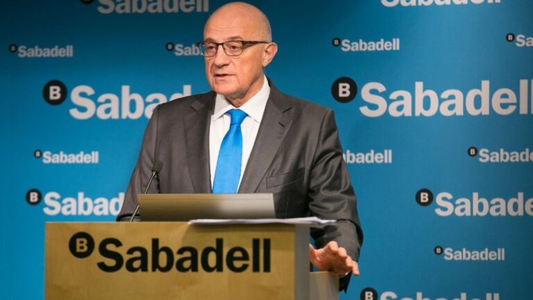 El presidente de Banco Sabadell, Josep Oliu